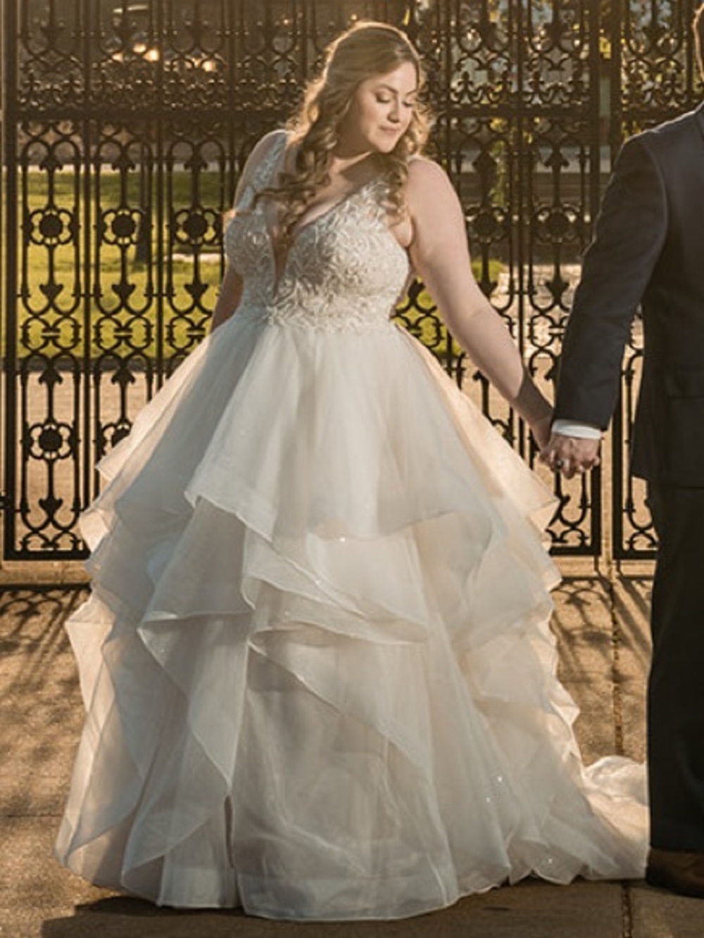 Justin Alexander Ball Gown Wedding Dress